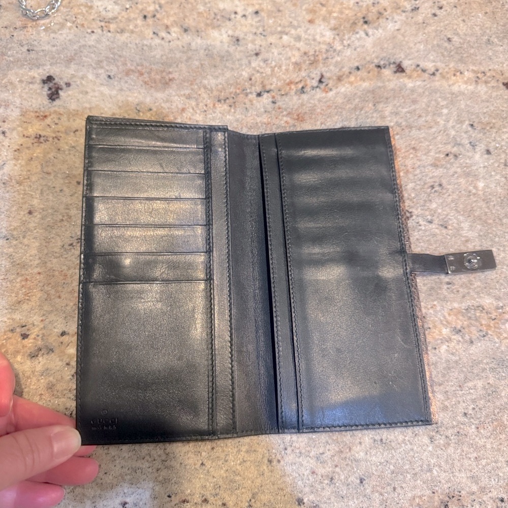 Gucci Exotic Rare Python Long Wallet - image 6